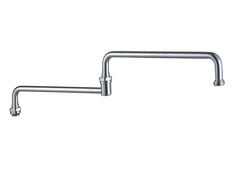 top-rinse double-joint nozzle