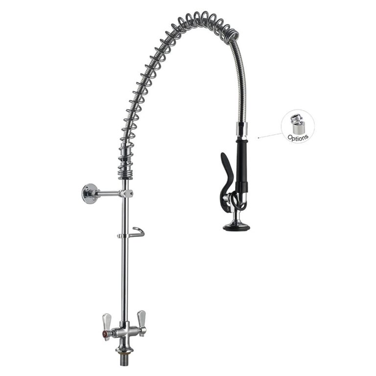 3 Compartment Sink Pre Rinse Faucet 86000-1