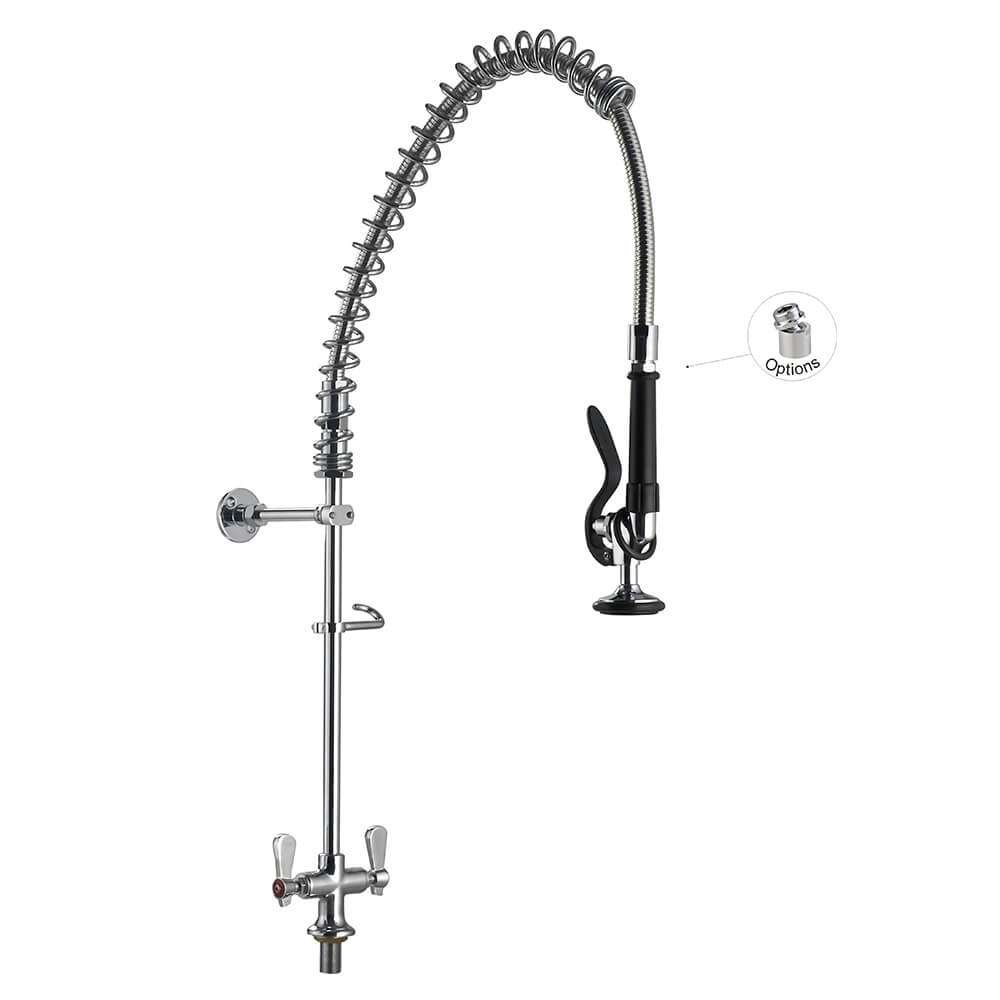 3 Compartment Sink Pre Rinse Faucet 86000-1