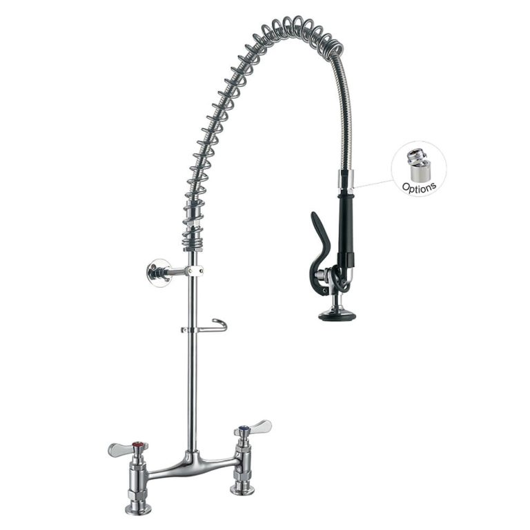 3 Compartment Sink Pre Rinse Faucet 88000-1