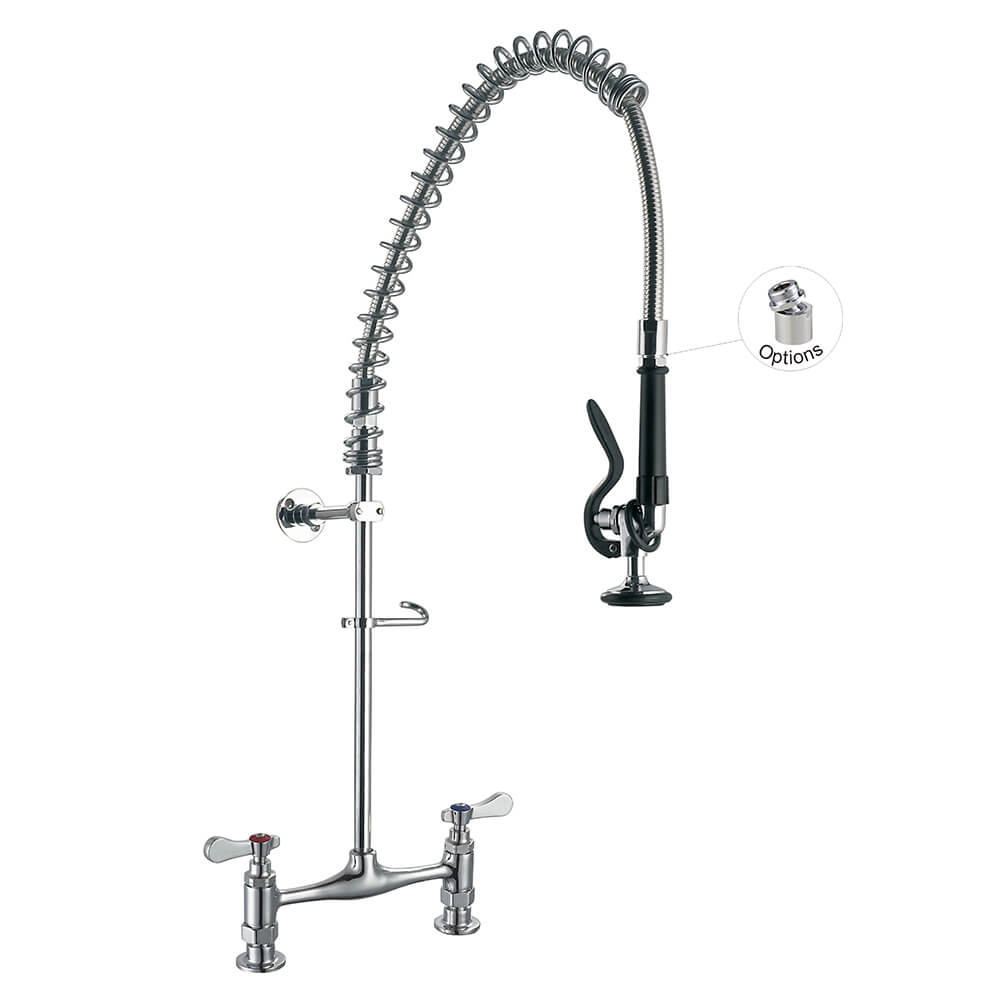 3 Compartment Sink Pre Rinse Faucet 88000-1