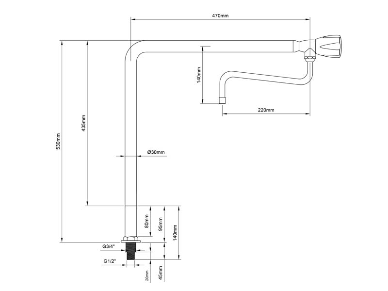 European Kitchen Faucet Size 20118