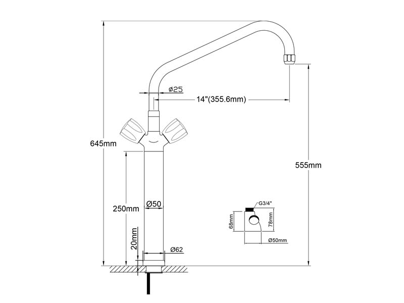 European Kitchen Faucet Size 20132