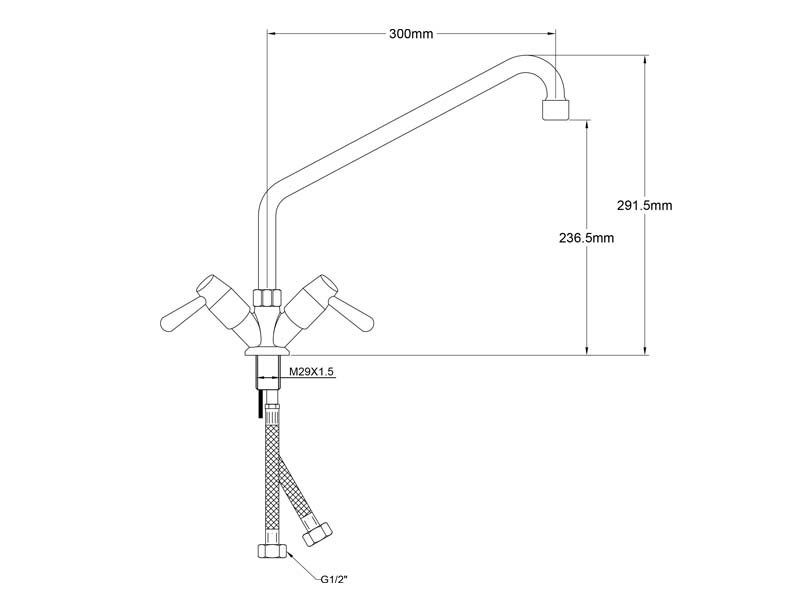 European Kitchen Faucet Size 20138