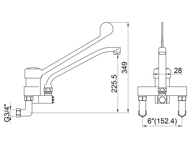 European Kitchen Faucet Size 20152