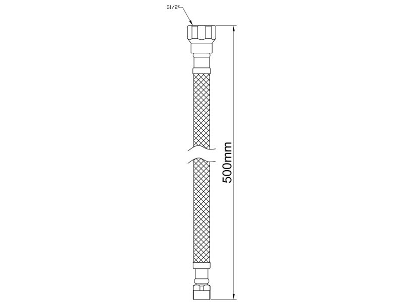 Faucet Supply Line Size HS098-01