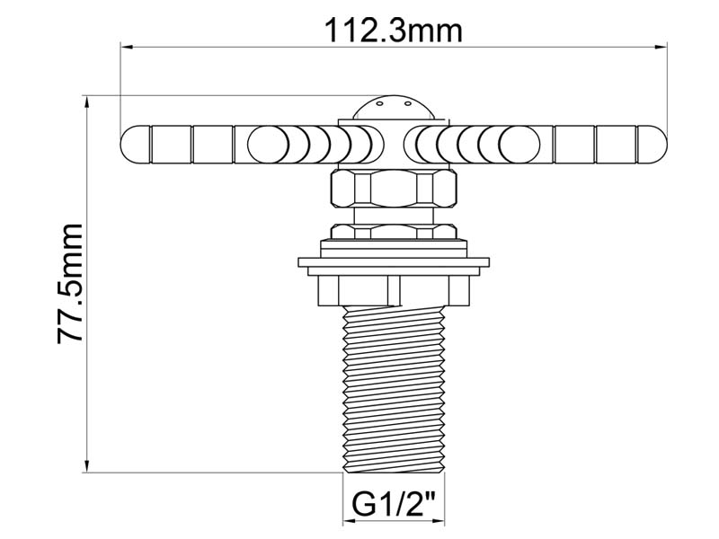Glass Rinser Parts Size 9860-FE-110