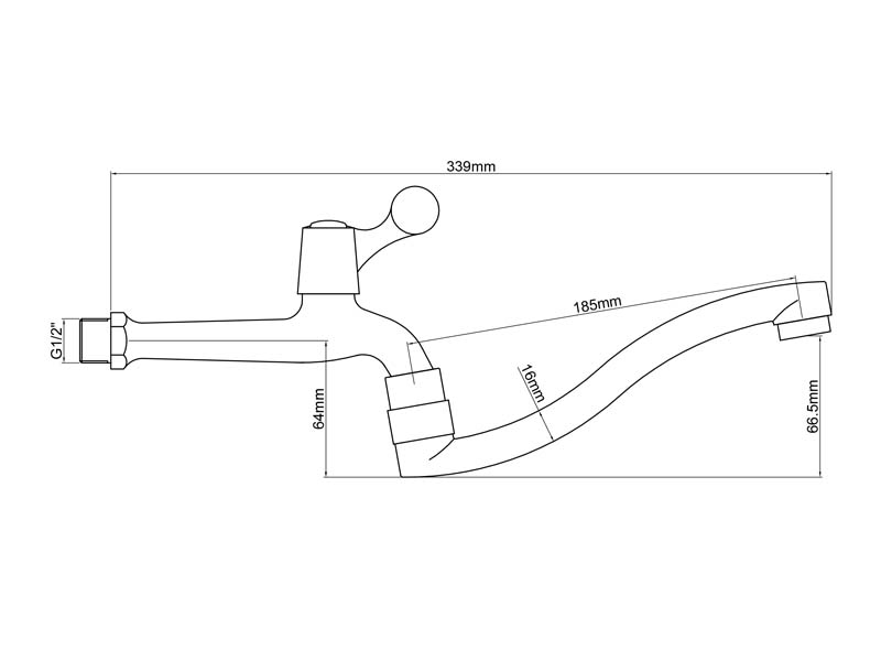 Mop Sink Faucet Size 20155