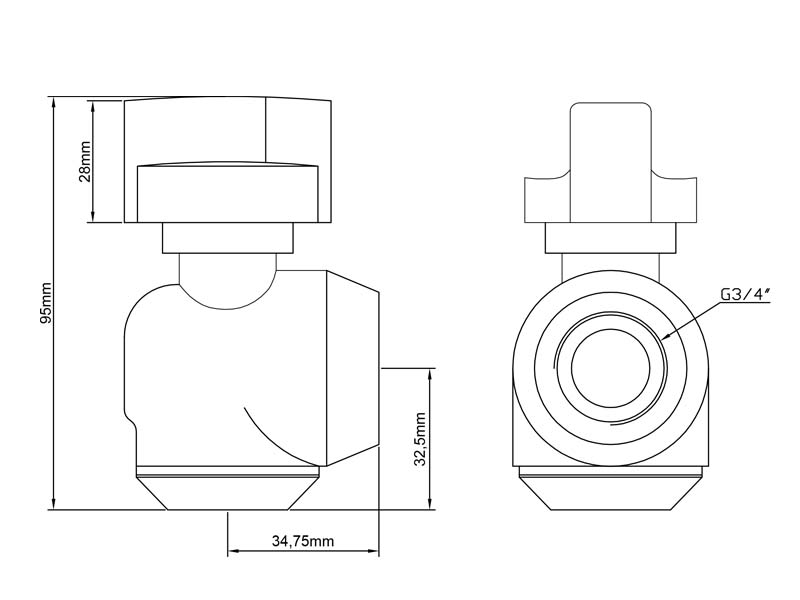 Oil Drain Valve Size GR107D