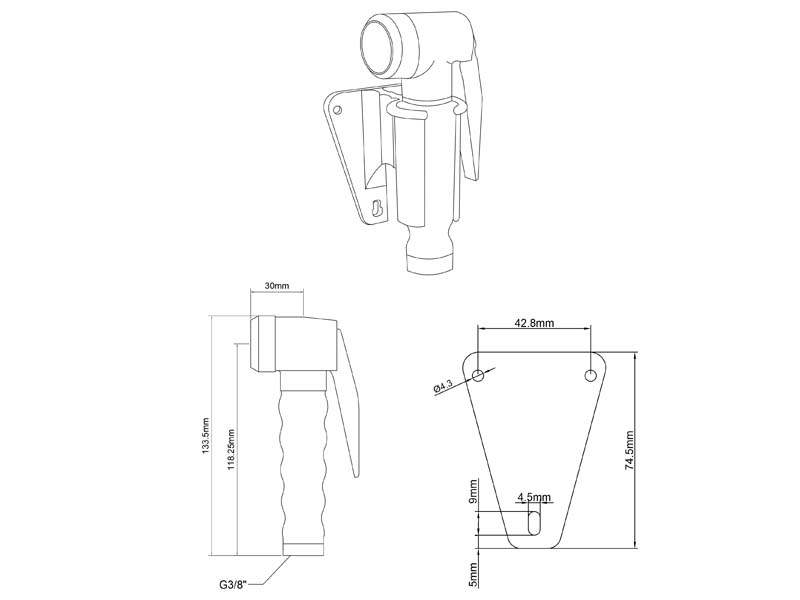 Oven Hose Reel Parts Size 581011