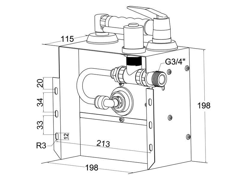 Oven Hose Reel Size 582002