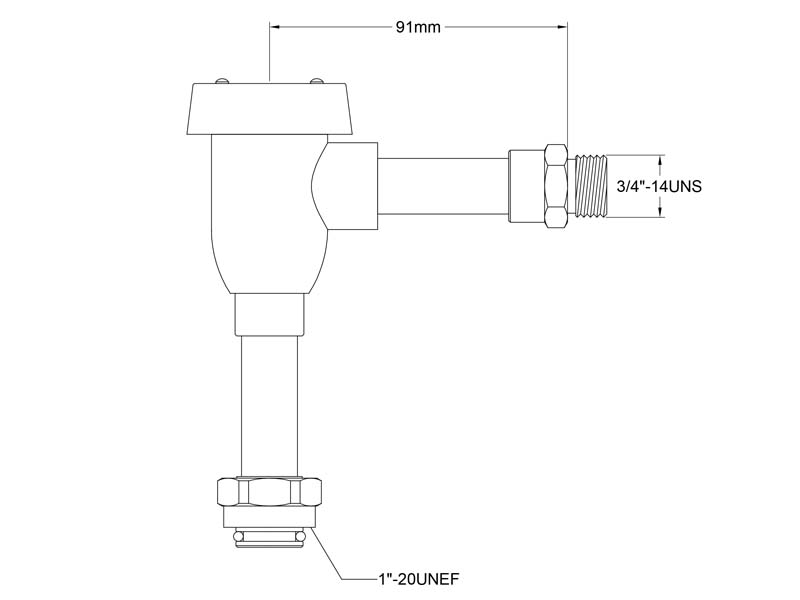 Pot Filler Faucet Parts Size M-0001-VB