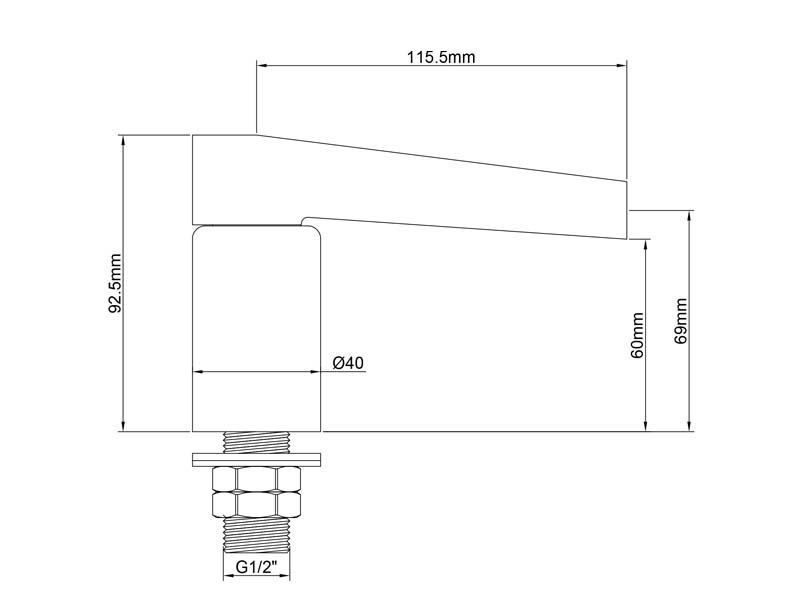 Pot Filler Faucet Size 20119A