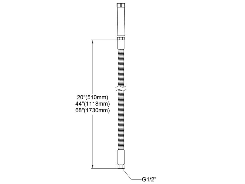 Pre Rinse Faucet Parts Size 98-H44