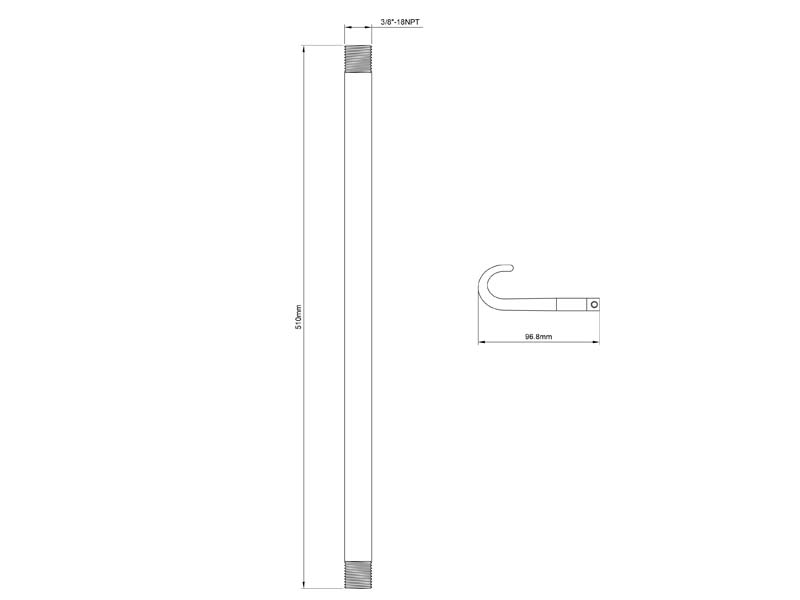 Pre-Rinse Faucet Parts Size 98-PP