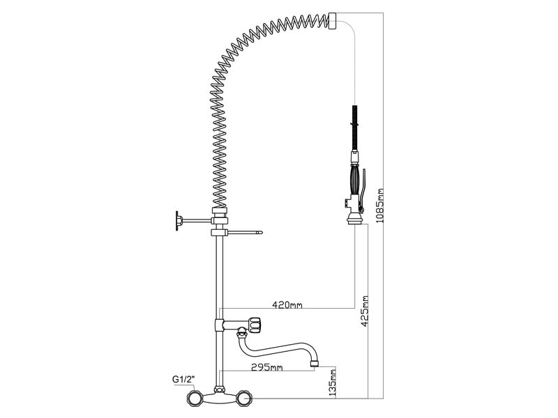 Pre-Rinse Faucets for Europe Market Size 90402