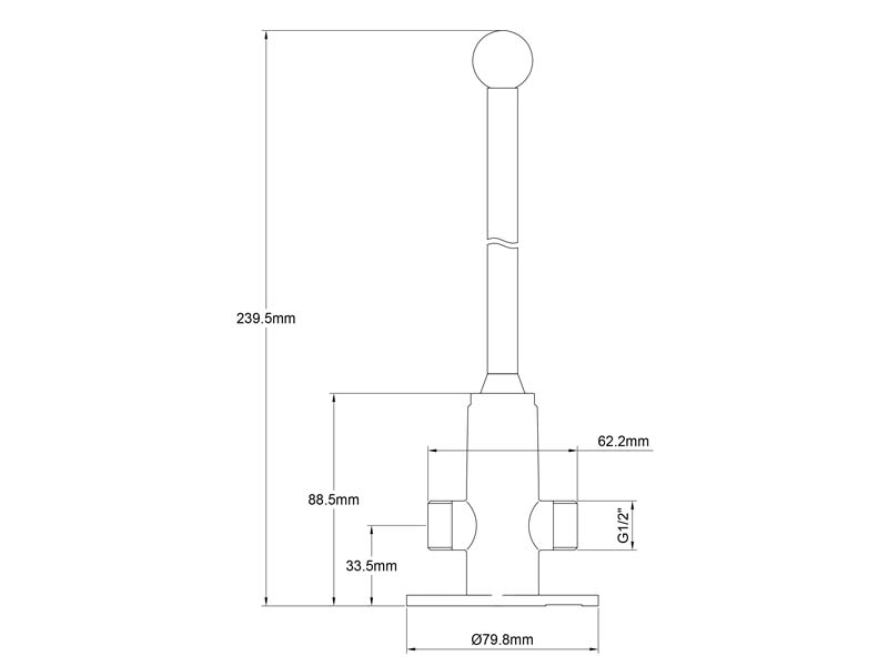 Urinal Flush Valve Size GR136