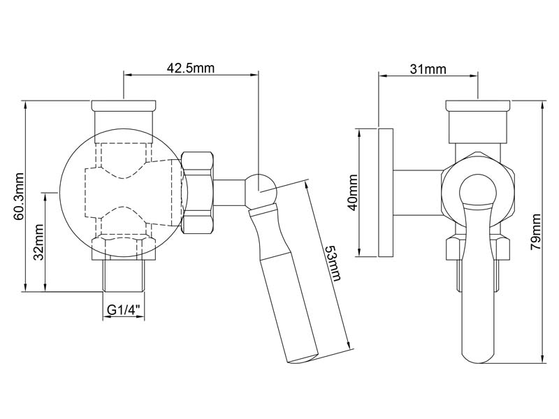 Valve Parts Size GR203