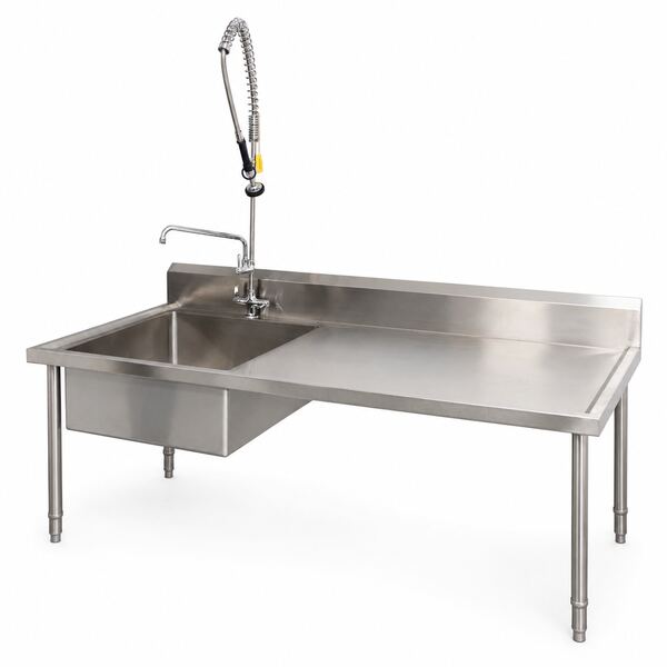 Single-Bowl-Drainboard-Pre-Rinse-Faucet